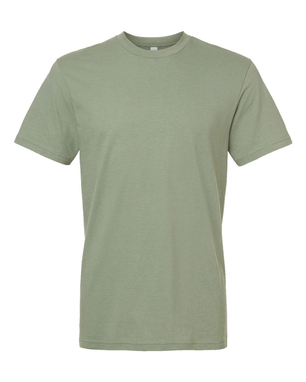 Front View of Heather Sage CVC Tee - 2001CVC