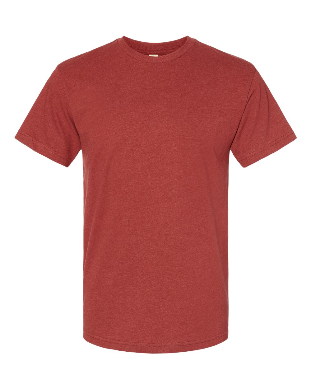 Front View of Heather Teja Eco Heavyweight T-Shirt - 4600