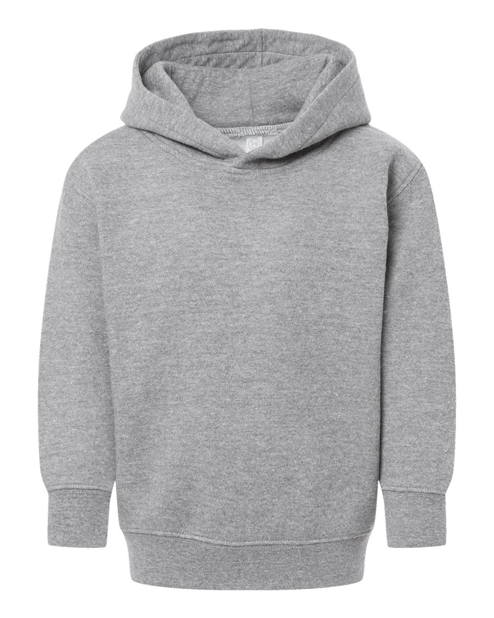 Front View of Heather Toddler Pullover Fleece Hoodie - 3326