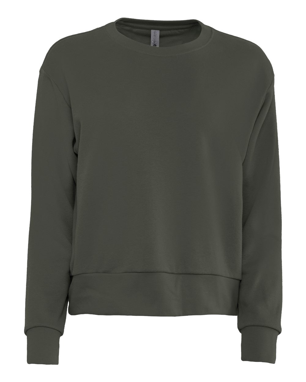 Front View of Heavy Metal Women&#39;s Laguna Sueded Sweatshirt - 9084