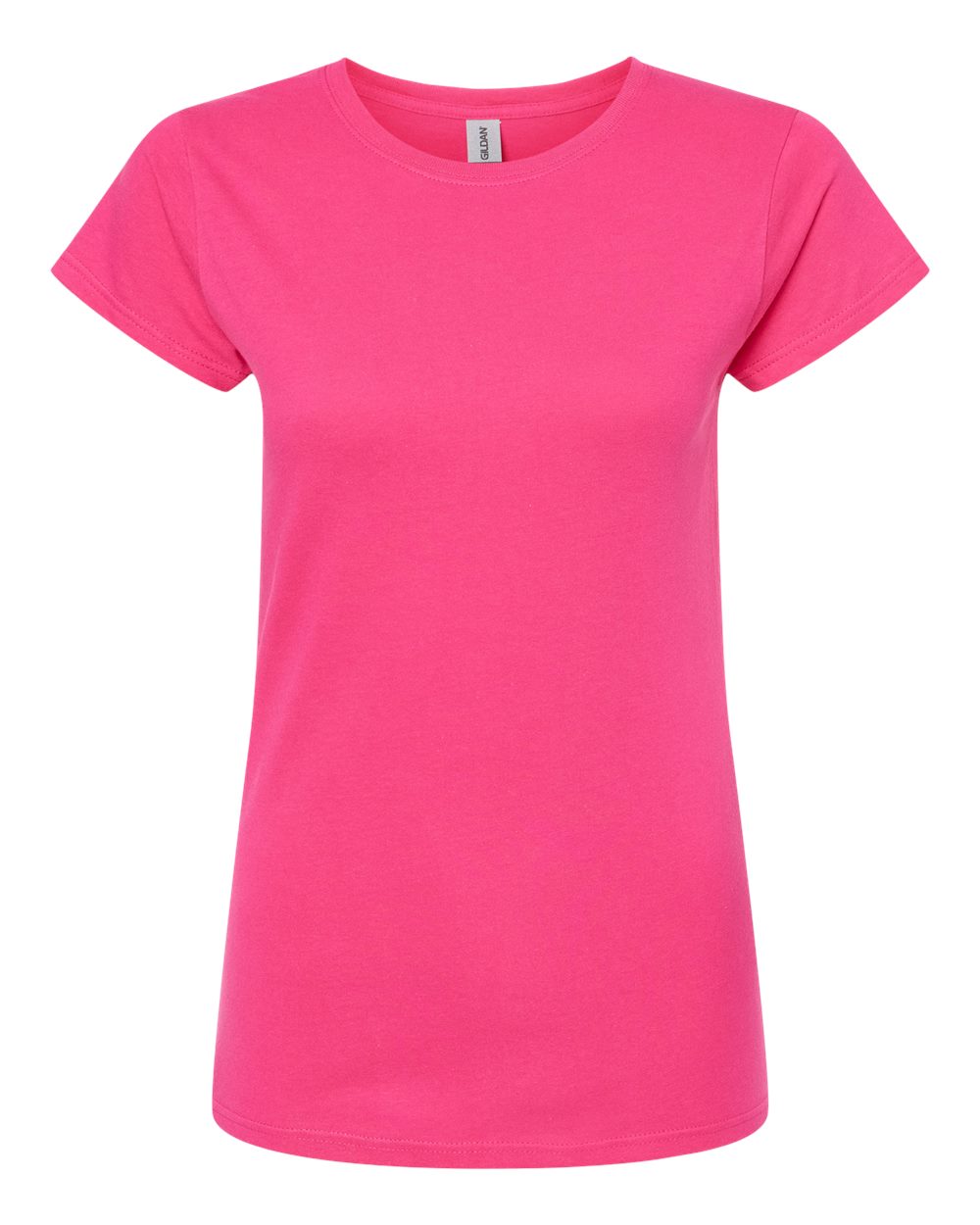 Front View of Heliconia Softstyle® Women’s T-Shirt - 64000L