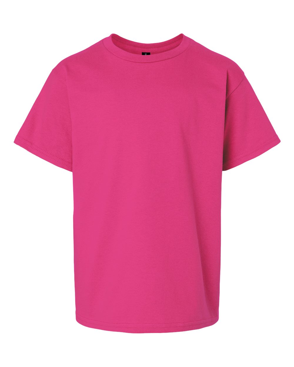 Front View of Heliconia Ultra Cotton® Youth T-Shirt - 2000B