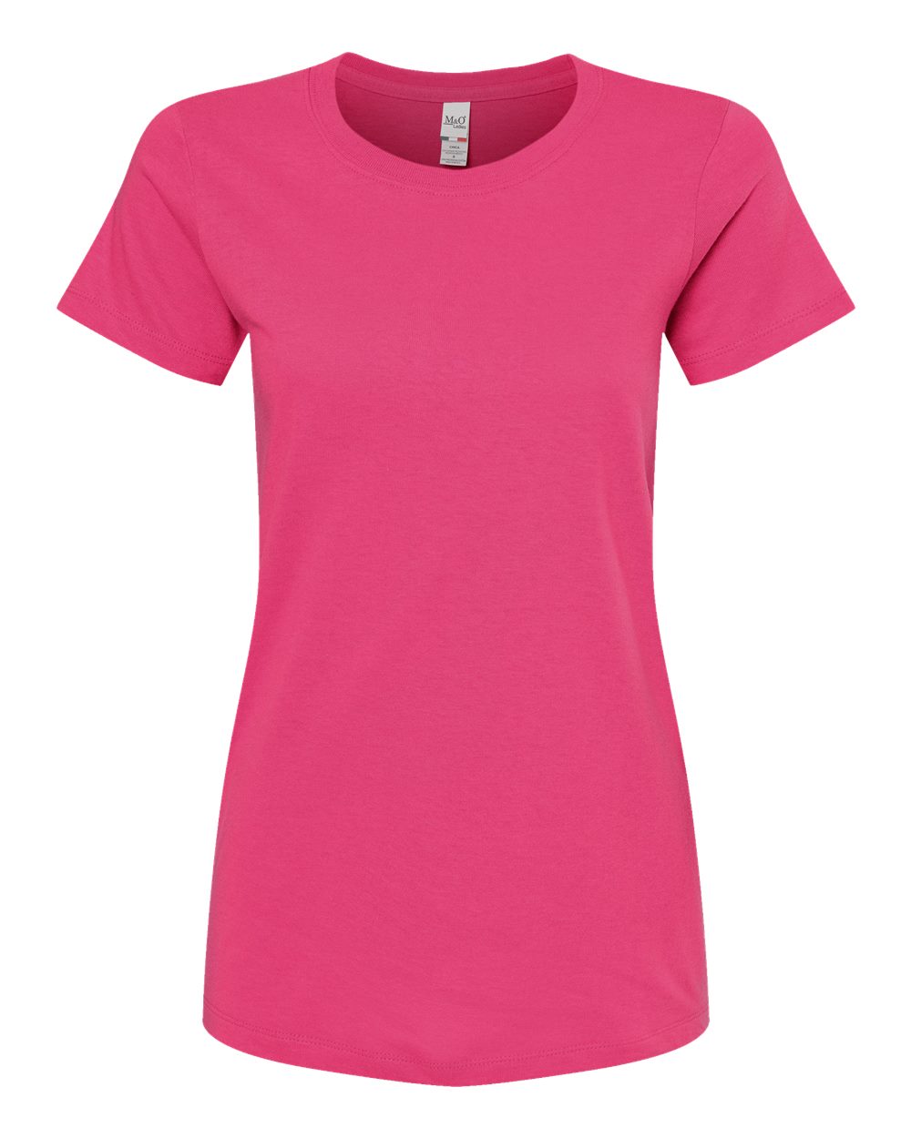 Front View of Heliconia Women's Gold Soft Touch T-Shirt - 4810