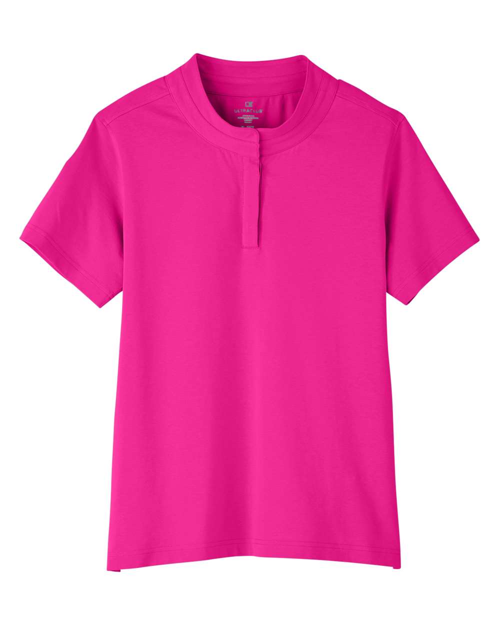Front View of Heliconia Women's Lakeshore Stretch Cotton Performance Polo - UC105W