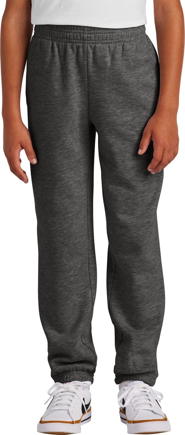 Front View of HtdChar District Youth V.I.T. Fleece Sweatpant DT6112Y