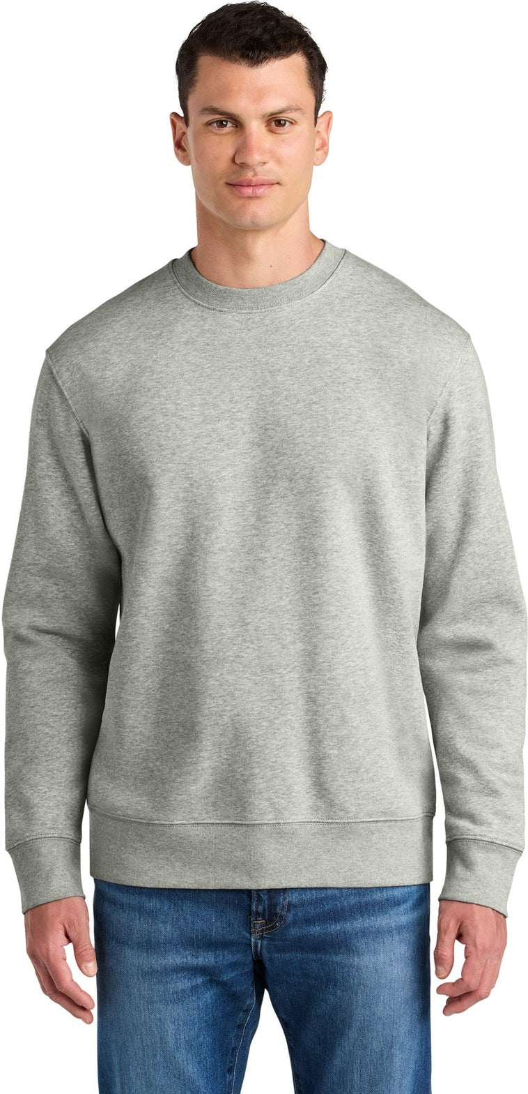 Front View of HthrGrey Stanley/Stella Unisex Changer 2.0 Crewneck Sweatshirt SXU004