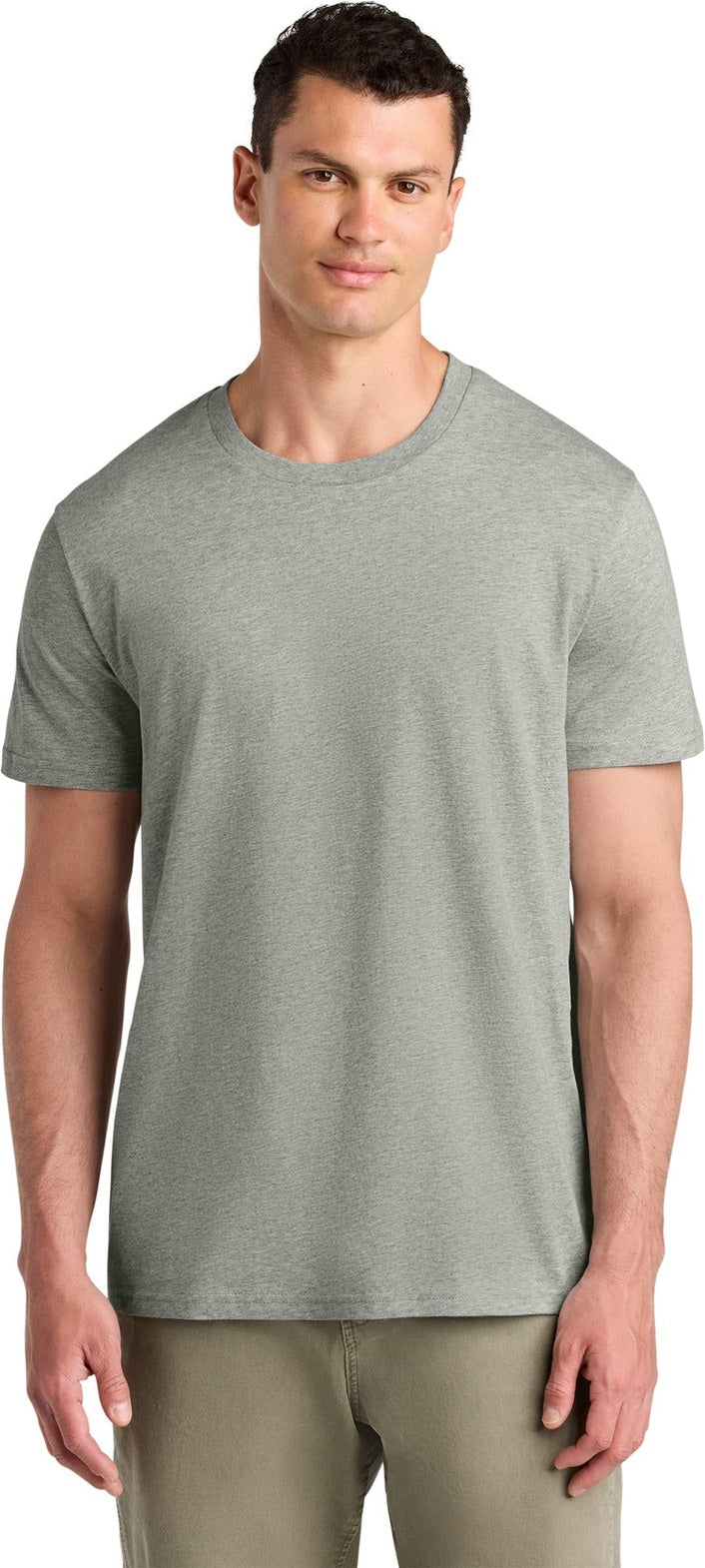 Front View of HthrGrey Stanley/Stella Unisex Crafter Tee SXU007