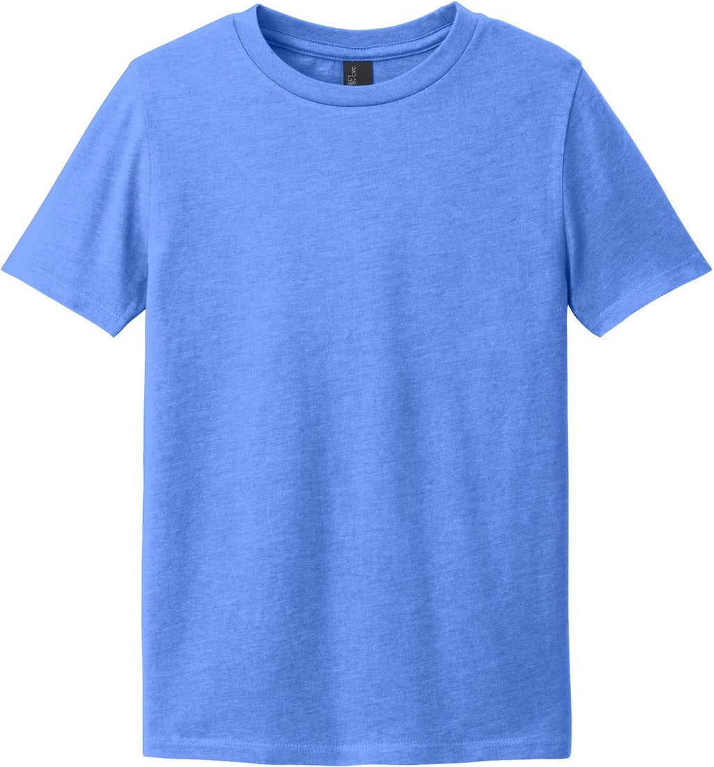 Front View of HtrdRoyal District Youth Perfect Blend CVC Tee DT108Y