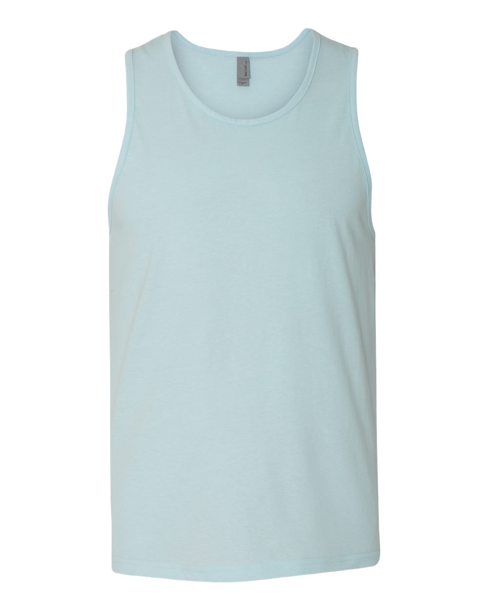 Front View of Ice Blue CVC Tank - 6233