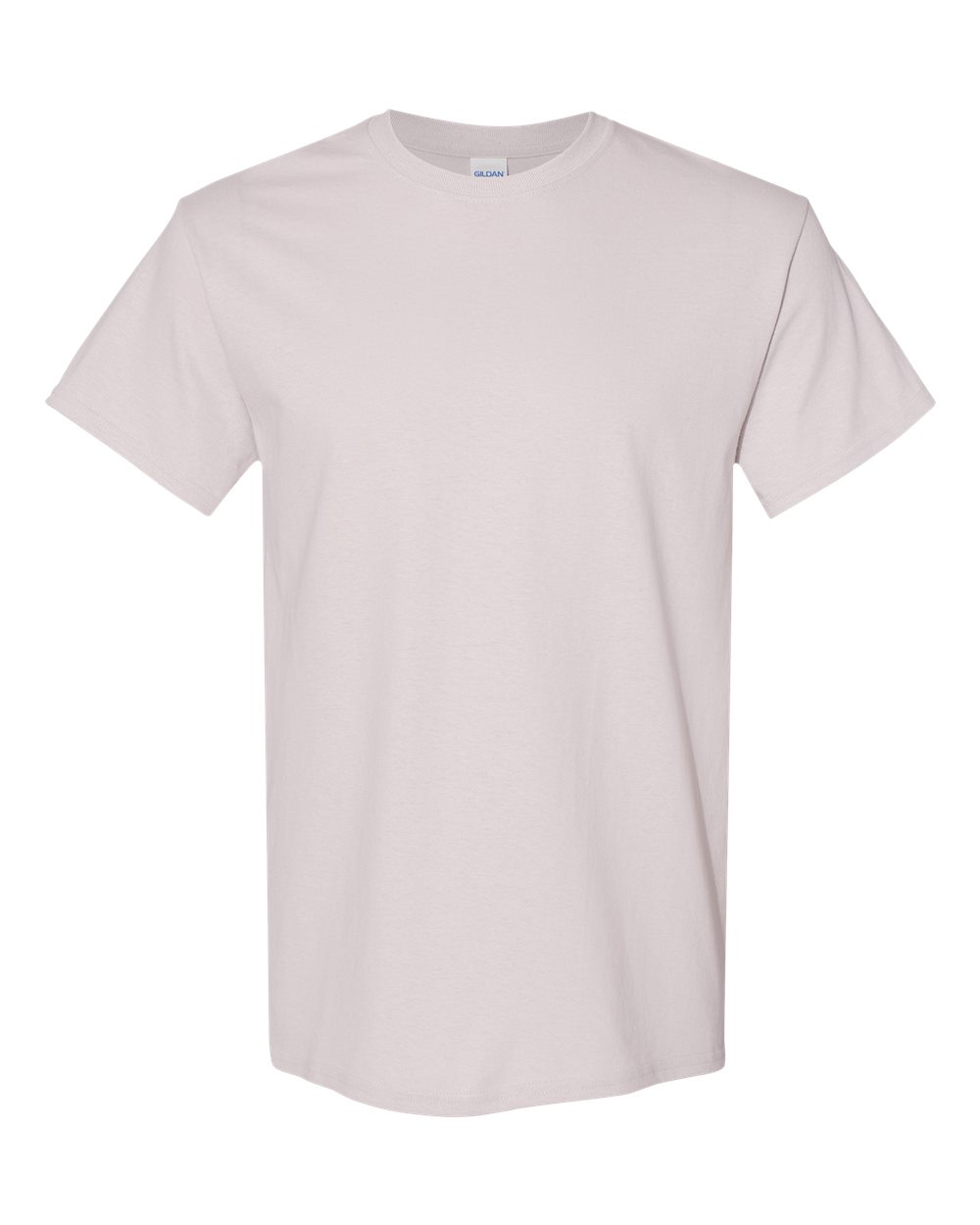 Front View of Ice Grey Heavy Cotton™ T-Shirt - 5000
