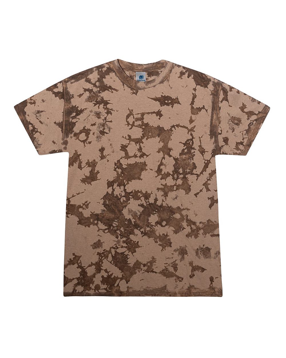 Front View of Iced Brown Iced T-Shirt - 1275