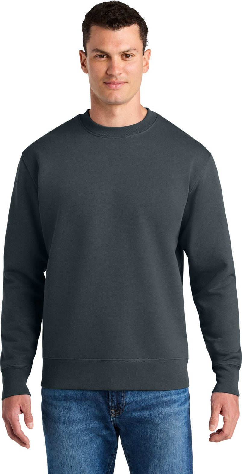 Front View of IndiaInkGy Stanley/Stella Unisex Changer 2.0 Crewneck Sweatshirt SXU004