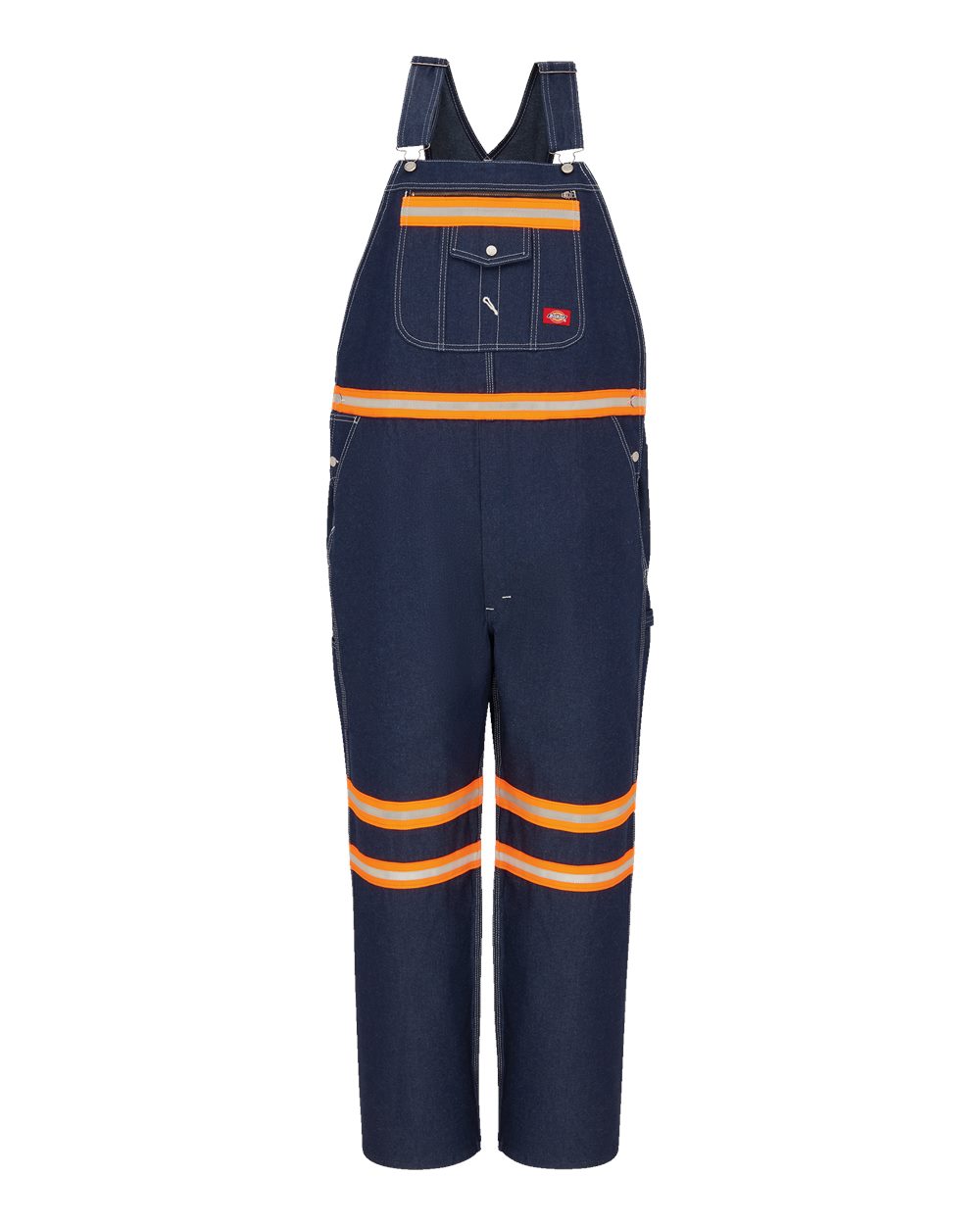 Front View of Indigo Blue - 32I E-Vis Overall - VB51