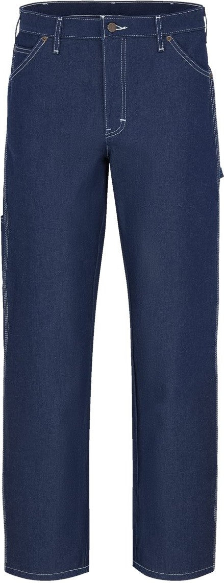 Front View of Indigo Rigid - 30I Lightweight Carpenter Jeans - 1944