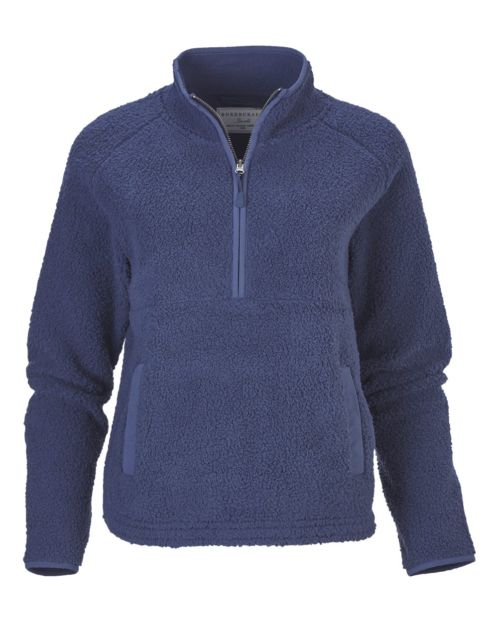 Front View of Indigo Women's Everest Half-Zip Pullover - BW8501
