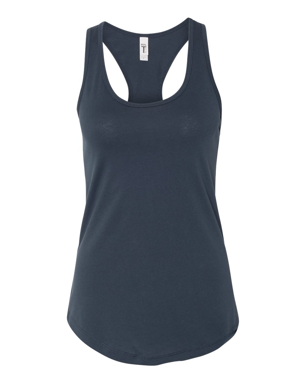 Front View of Indigo Women's Ideal Racerback Tank - 1533