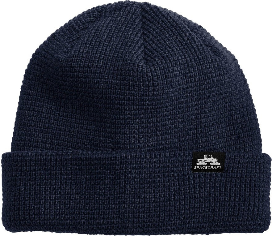 Front View of InsBlue LIMITED EDITION Spacecraft Index Beanie SPC8