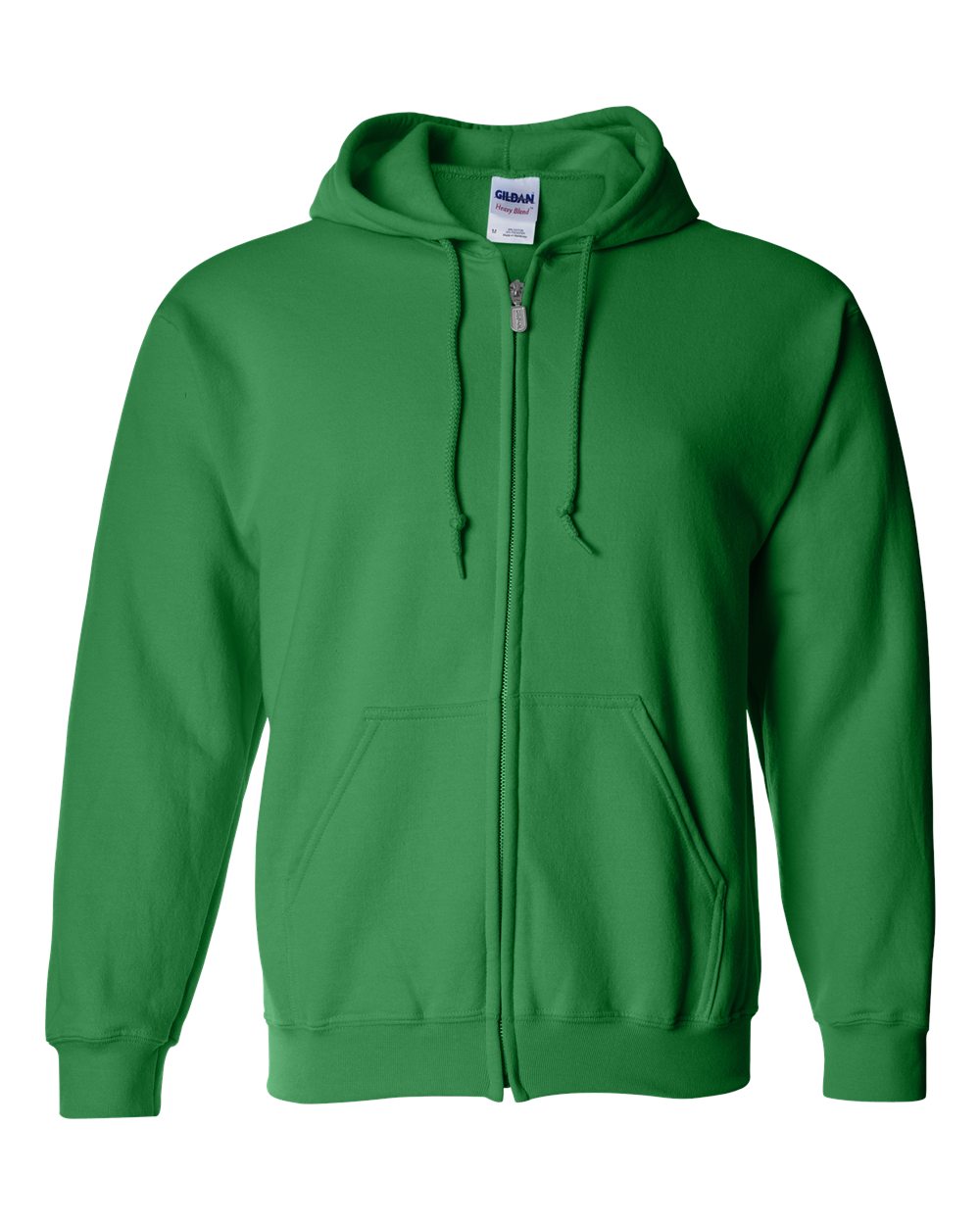 Irish Green Heavy Blend™ Full-Zip Hooded Sweatshirt - 18600
