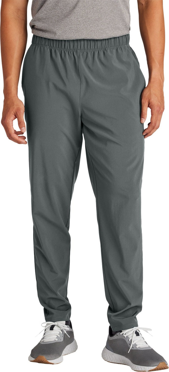 Front View of IronGrey Sport-Tek Repeat Pant PST485