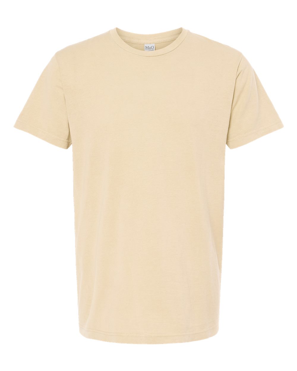 Front View of Ivory Vintage Garment-Dyed T-Shirt - 6500M
