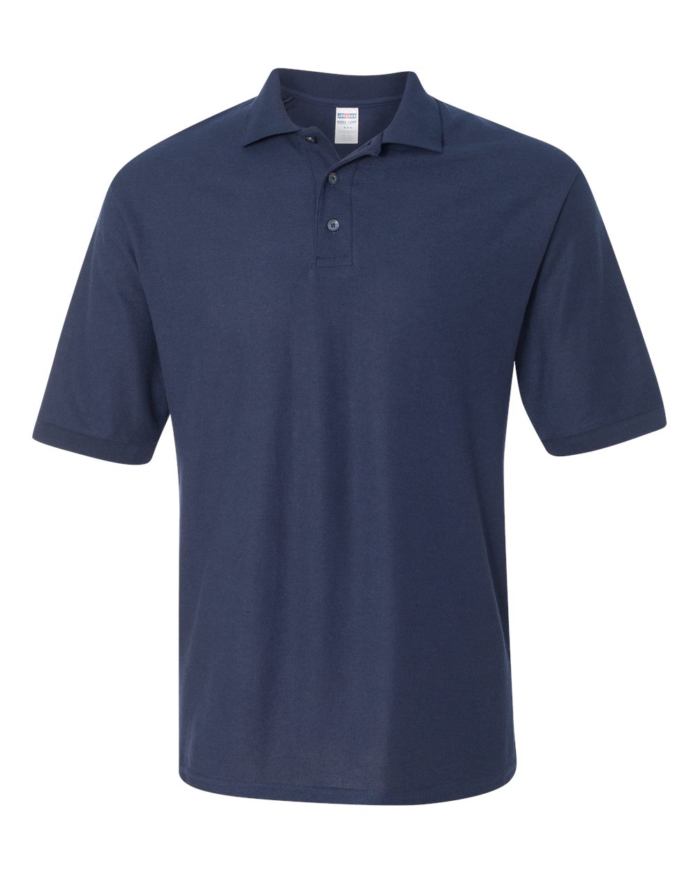 J. Navy Easy Care™ Piqué Polo - 537MR