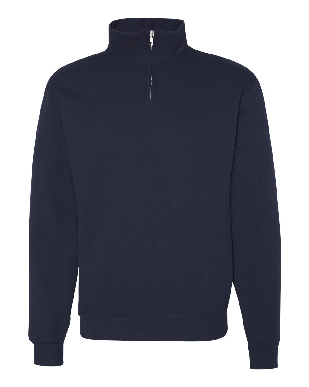 J. Navy Nublend® Cadet Collar Quarter-Zip Sweatshirt - 995MR