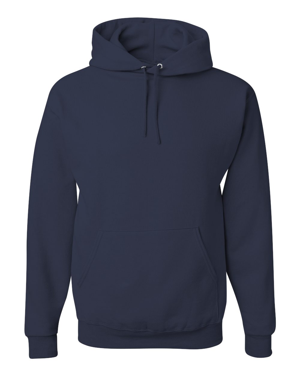 J. Navy NuBlend® Hooded Sweatshirt - 996MR
