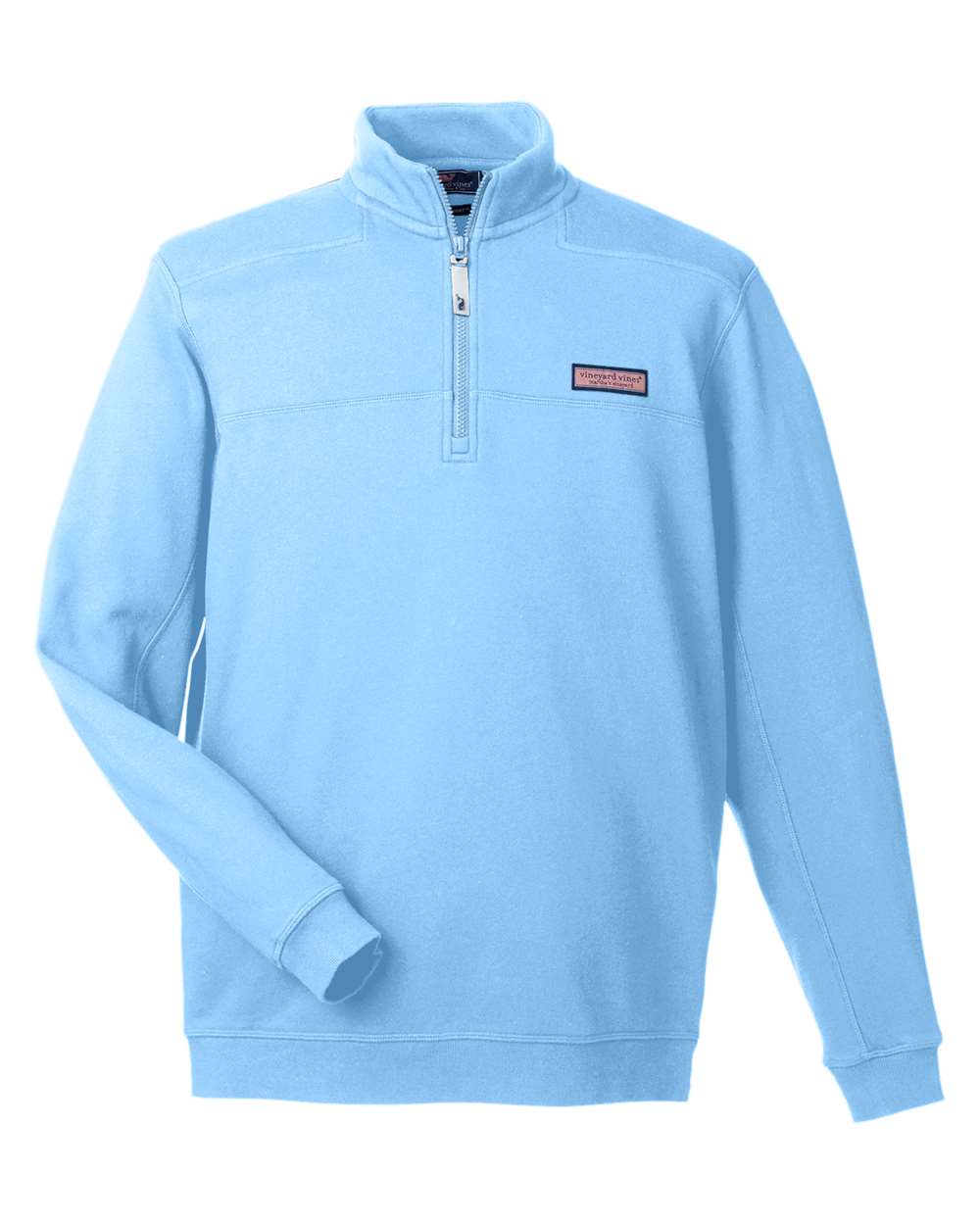 Front View of Jake Blue Collegiate Shep Quarter-Zip Sweatshirt - K002712