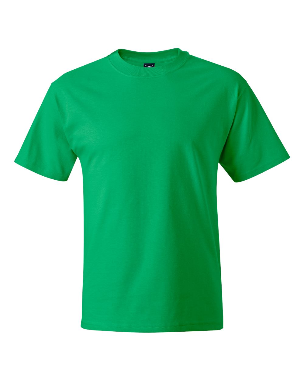 Front View of Kelly Green Beefy-T® T-Shirt - 5180