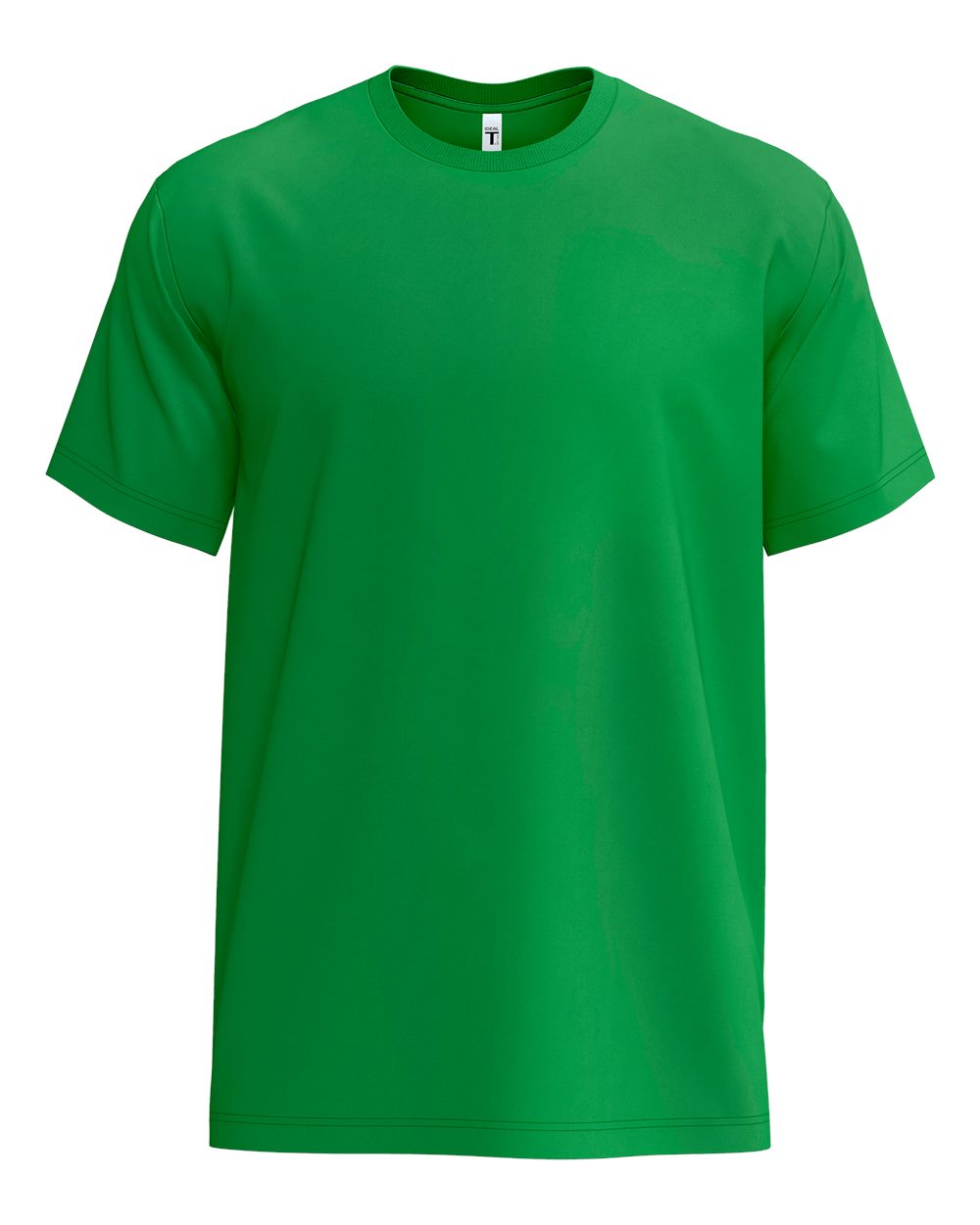 Front View of Kelly Green Ideal Jersey T-Shirt - 1810