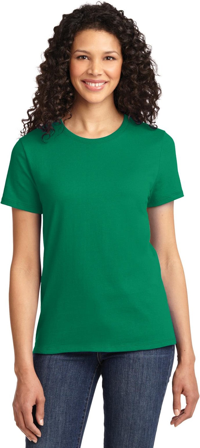 Front View of Kelly Port & Co Women's Essential Tee. LPC61