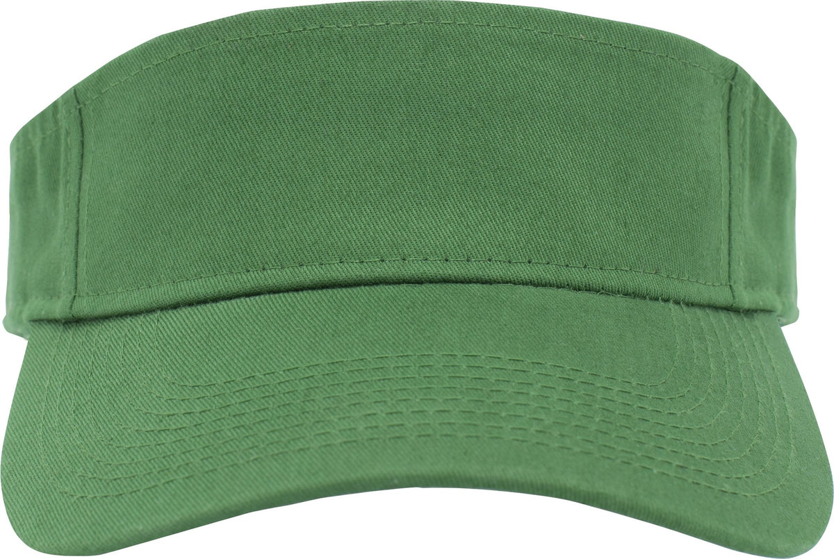 Front View of KELLY SPORT TWILL VISOR