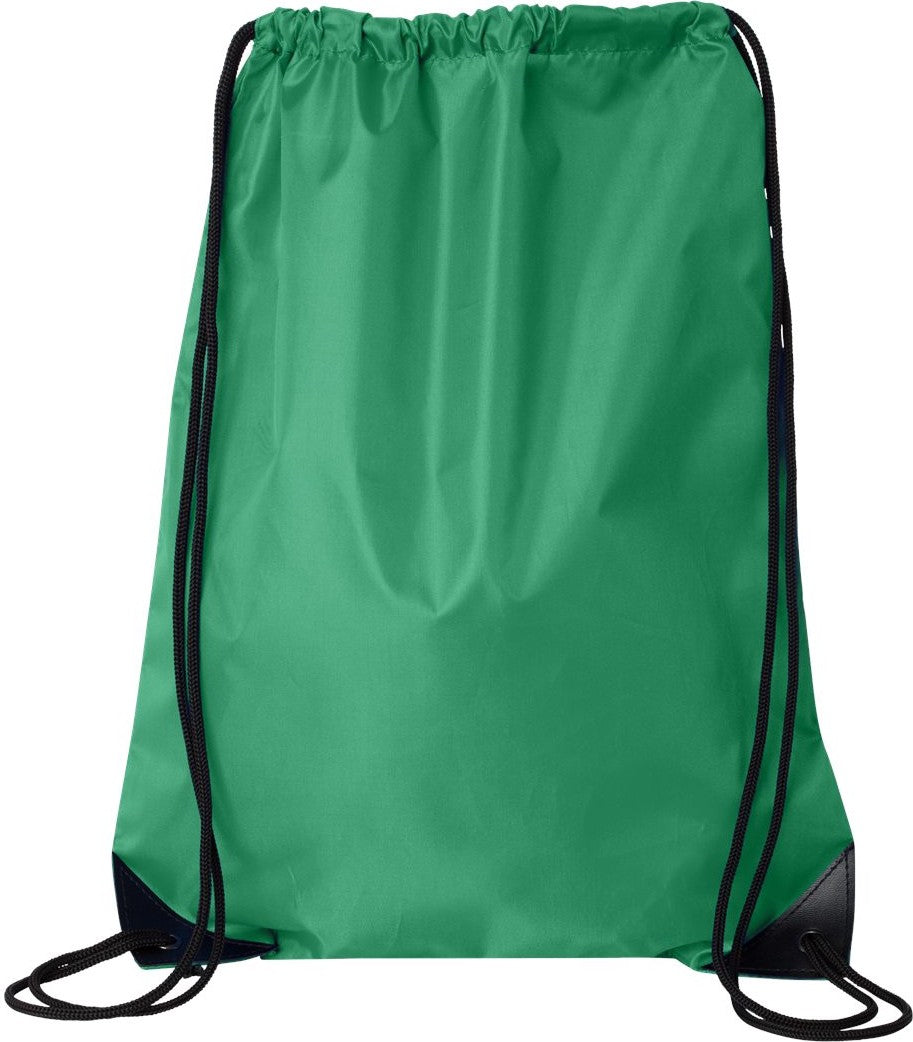 Front View of Kelly Value Drawstring Backpack - 8886