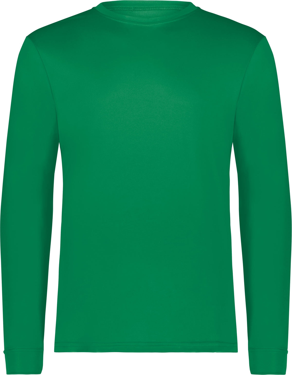 Front View of KELLY WICKING LONG SLEEVE T-SHIRT