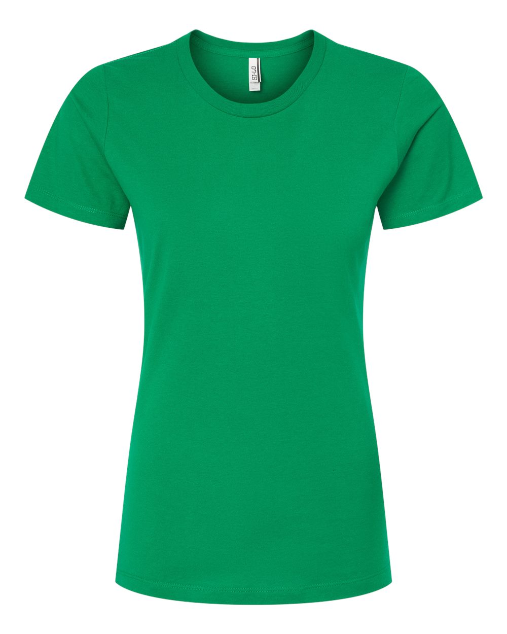 Front View of Kelly Women's Premium Cotton T-Shirt - 516