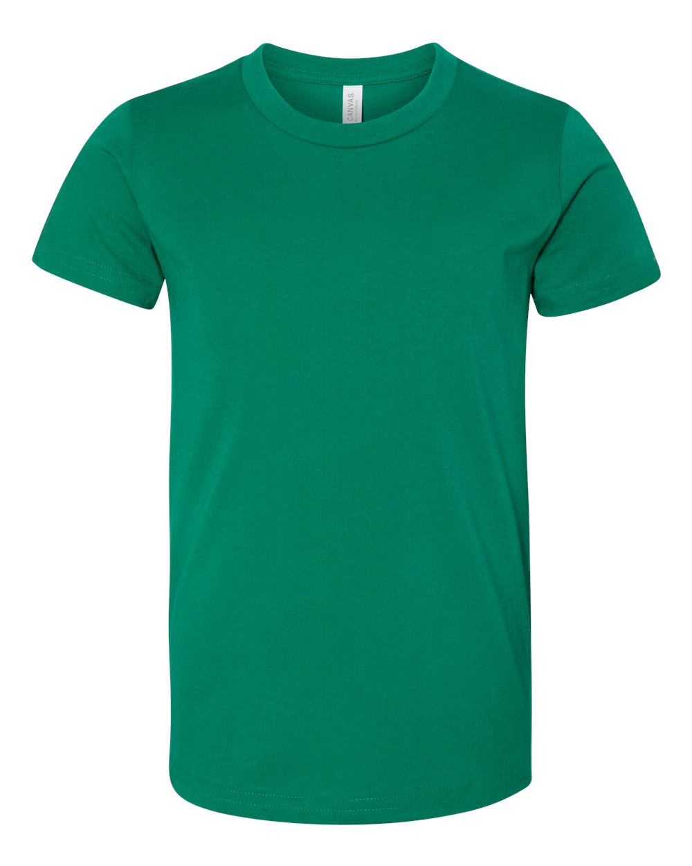 Front View of Kelly Youth Jersey Tee - 3001Y