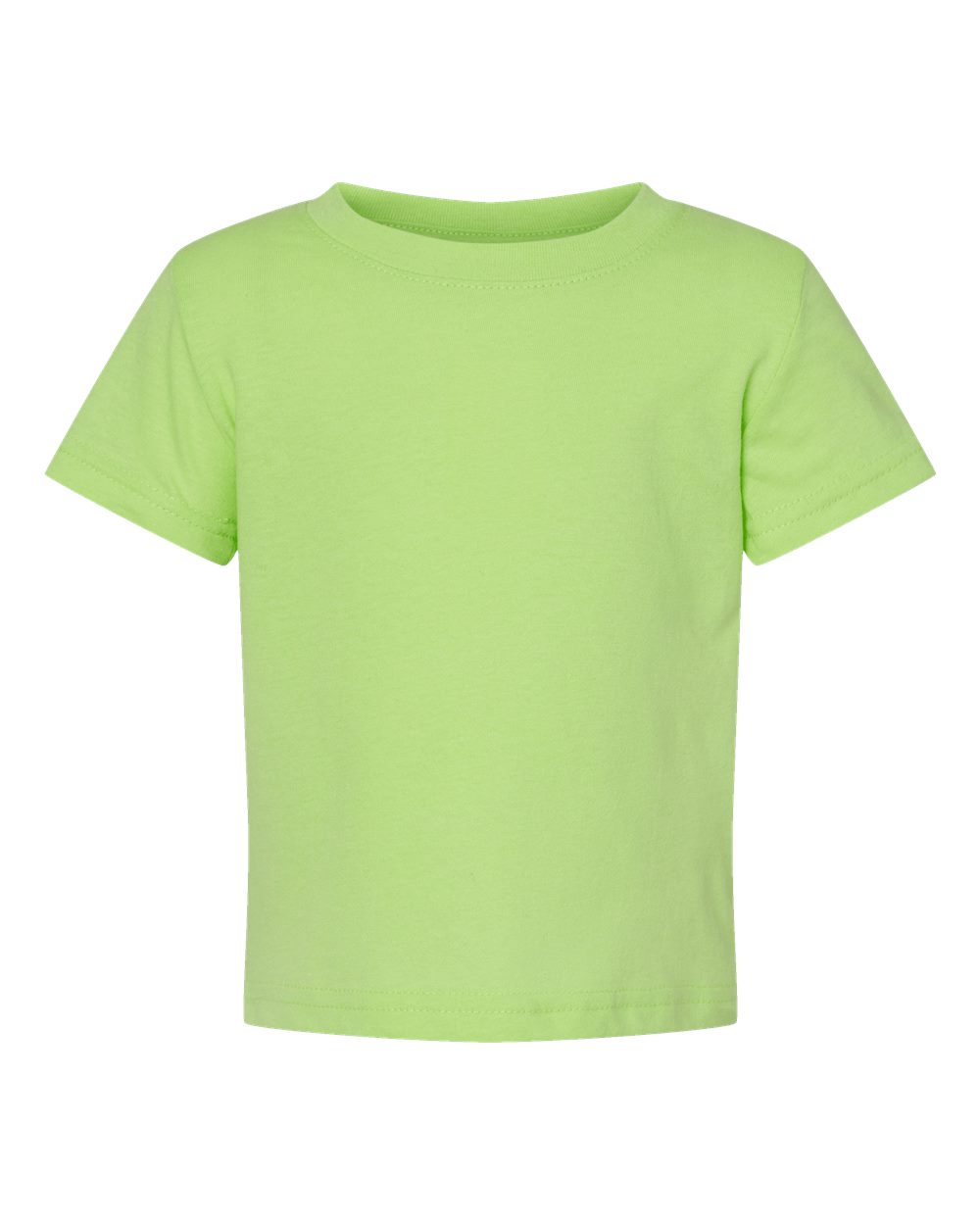 Front View of Key Lime Infant Fine Jersey Tee - 3322