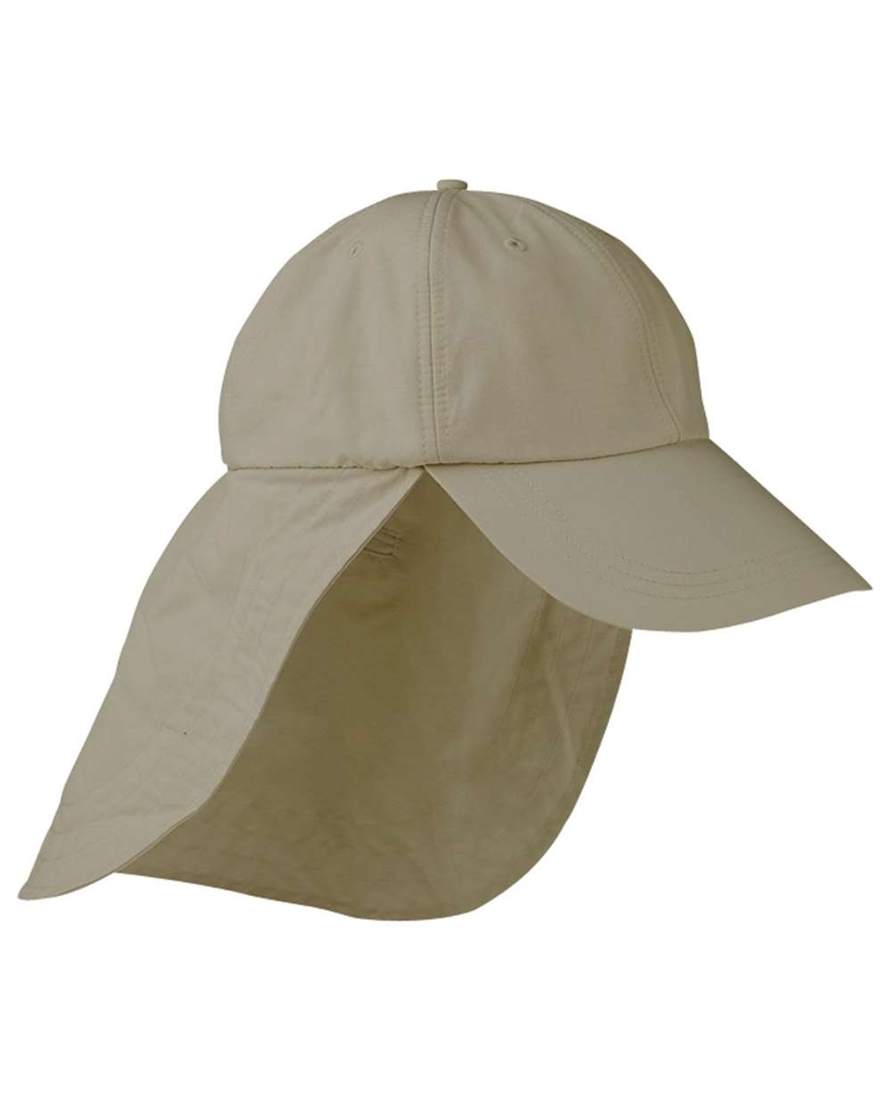 Front View of Khaki Extreme Outdoor Cap - EOM101