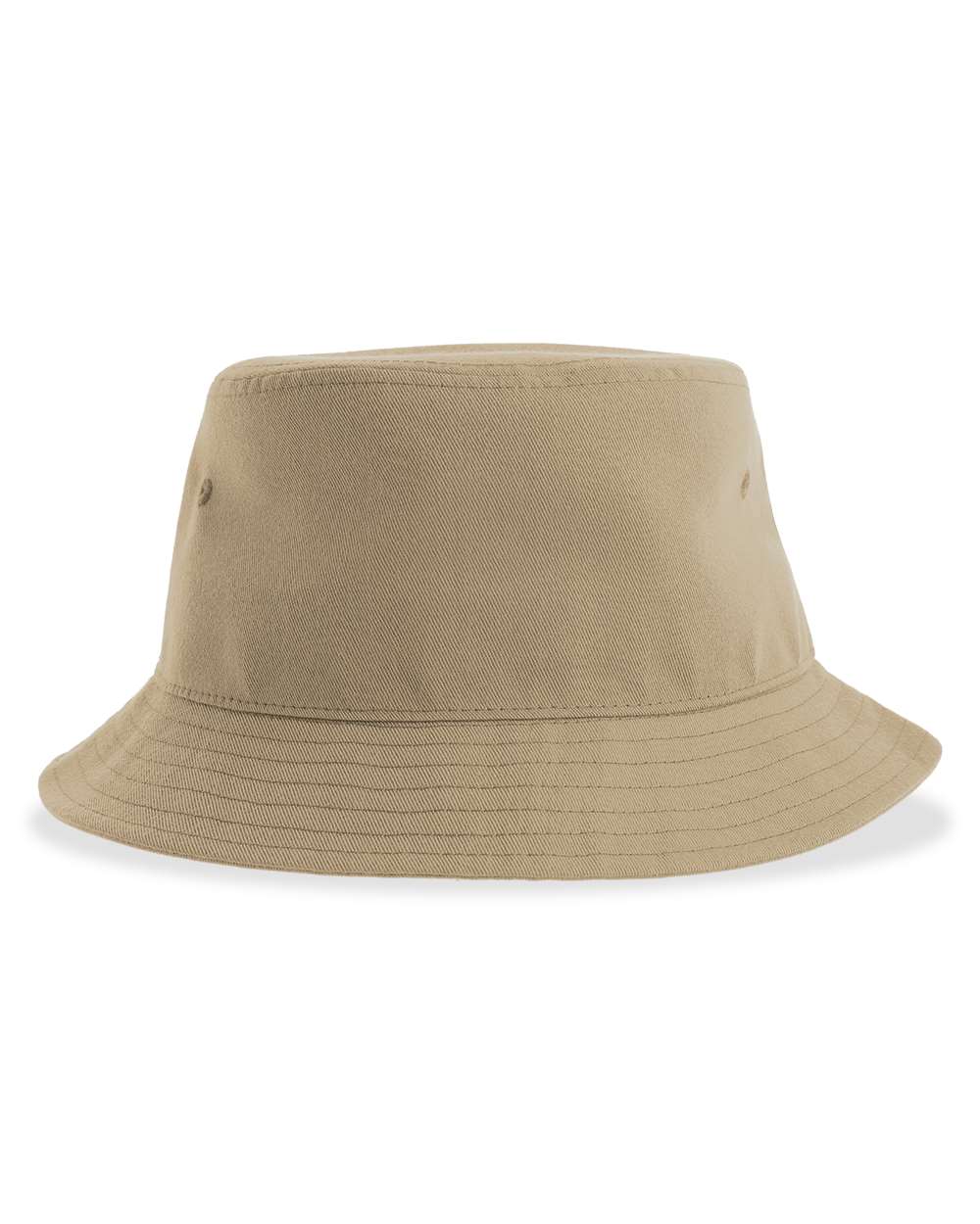 Front View of Khaki Sustainable Bucket Hat - GEO