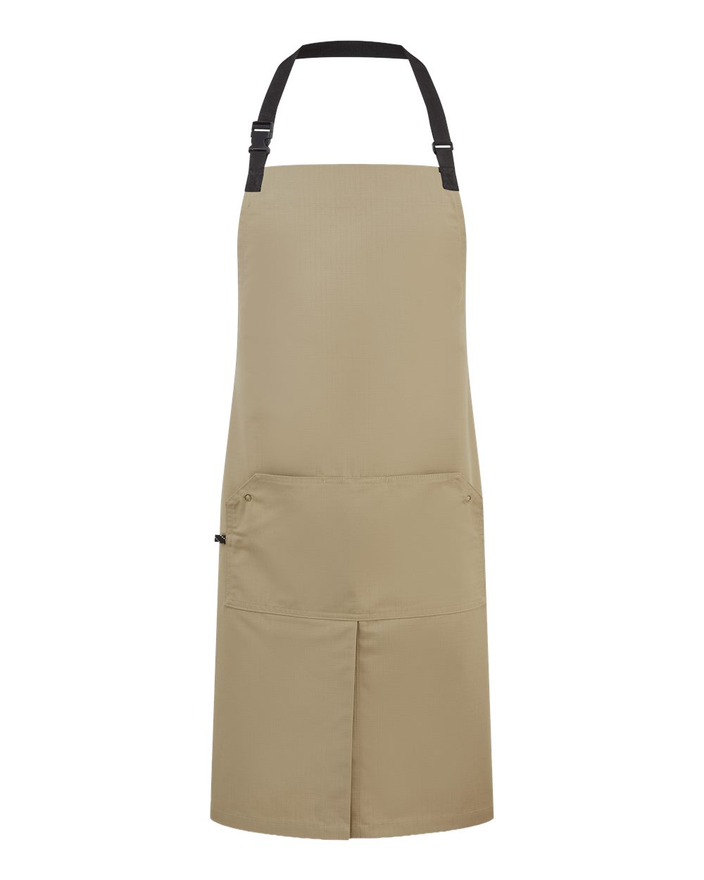 Front View of Khaki Unisex Utility 2.0 Ripstop Apron - RP023 plain