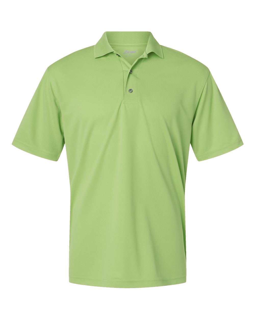 Front View of Kiwi Saratoga Performance Mini Mesh Polo - 100