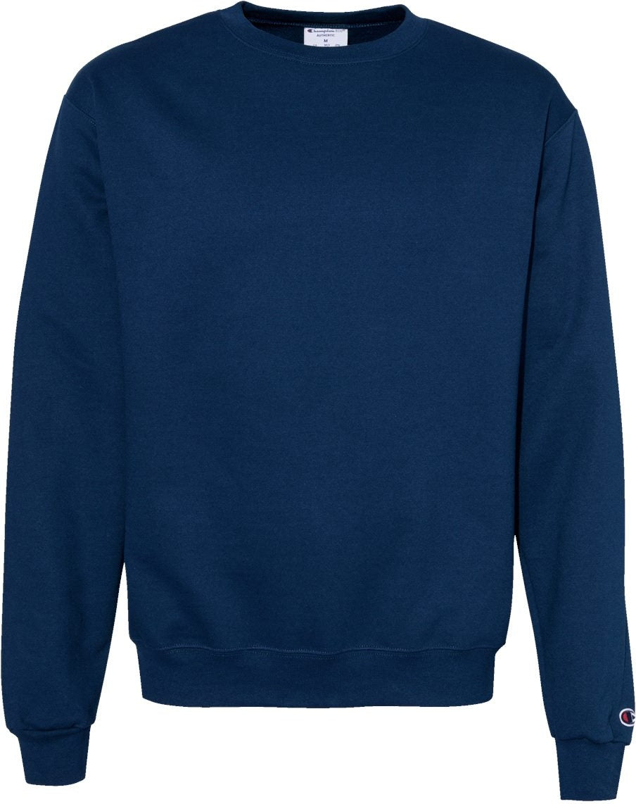 Front View of Late Night Blue Powerblend® Crewneck Sweatshirt - S600