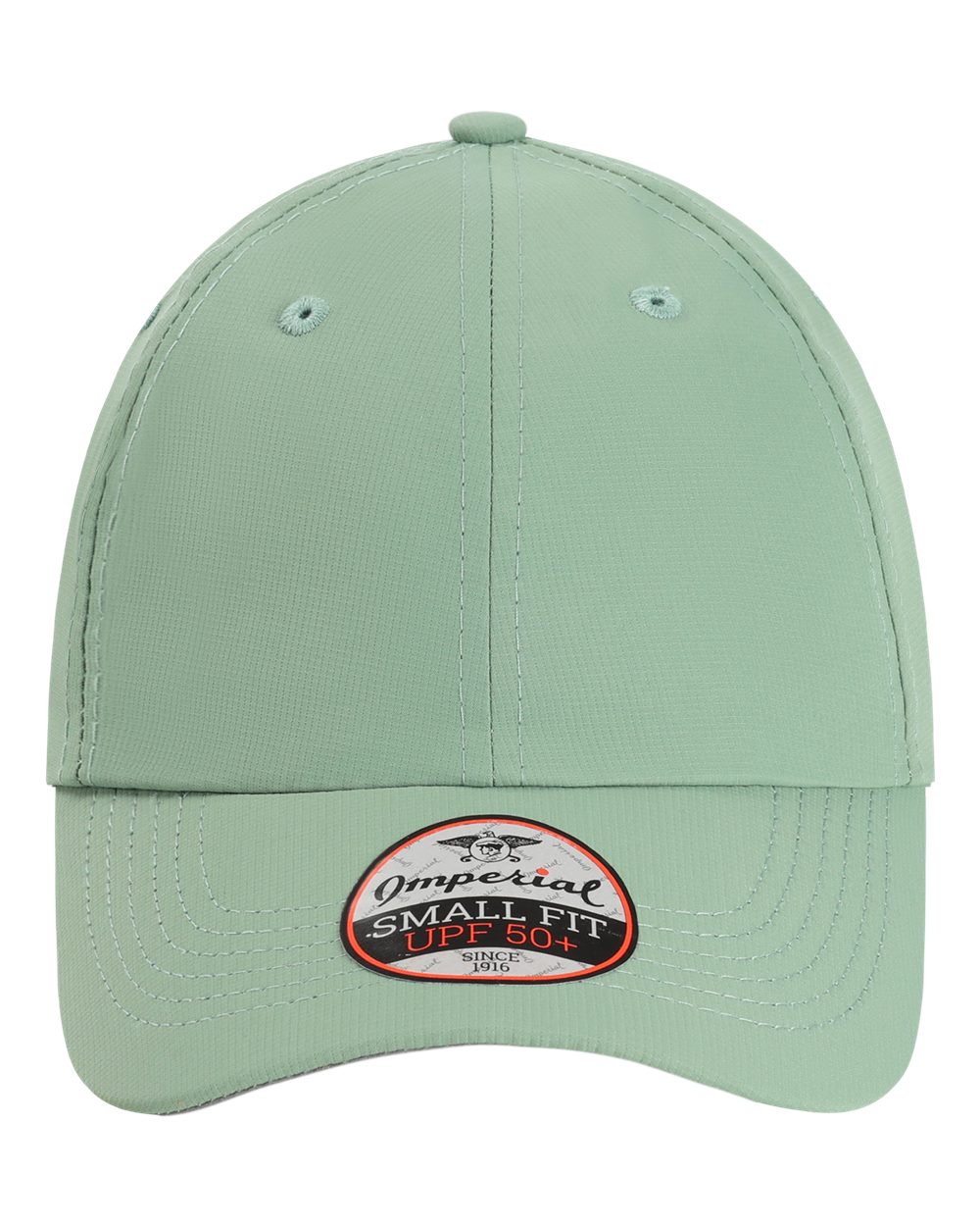 Front View of Laurel Green The Original Small Fit Women&#39;s Performance Cap - L210P