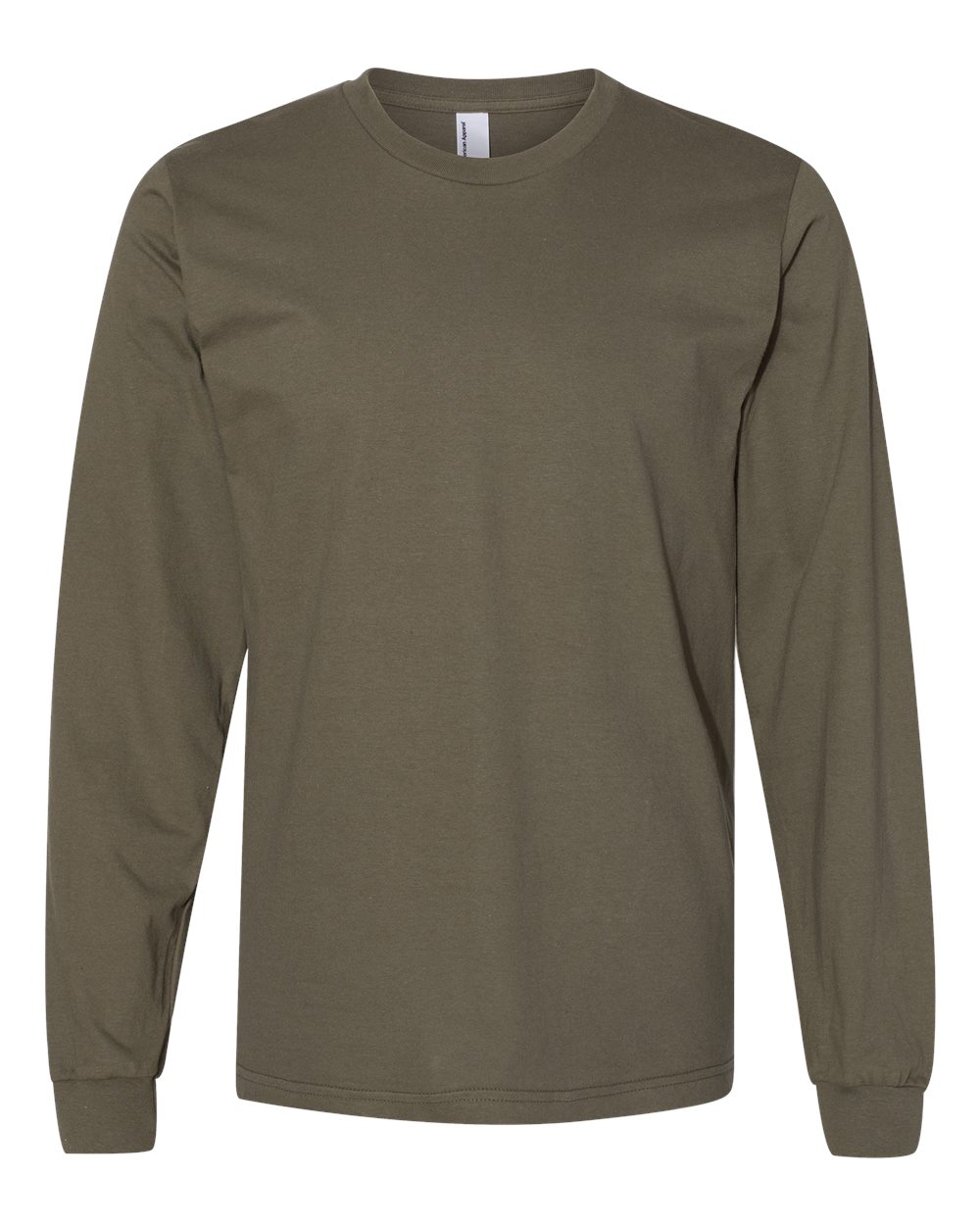 Front View of Lieutenant Fine Jersey Long Sleeve Tee - 2007