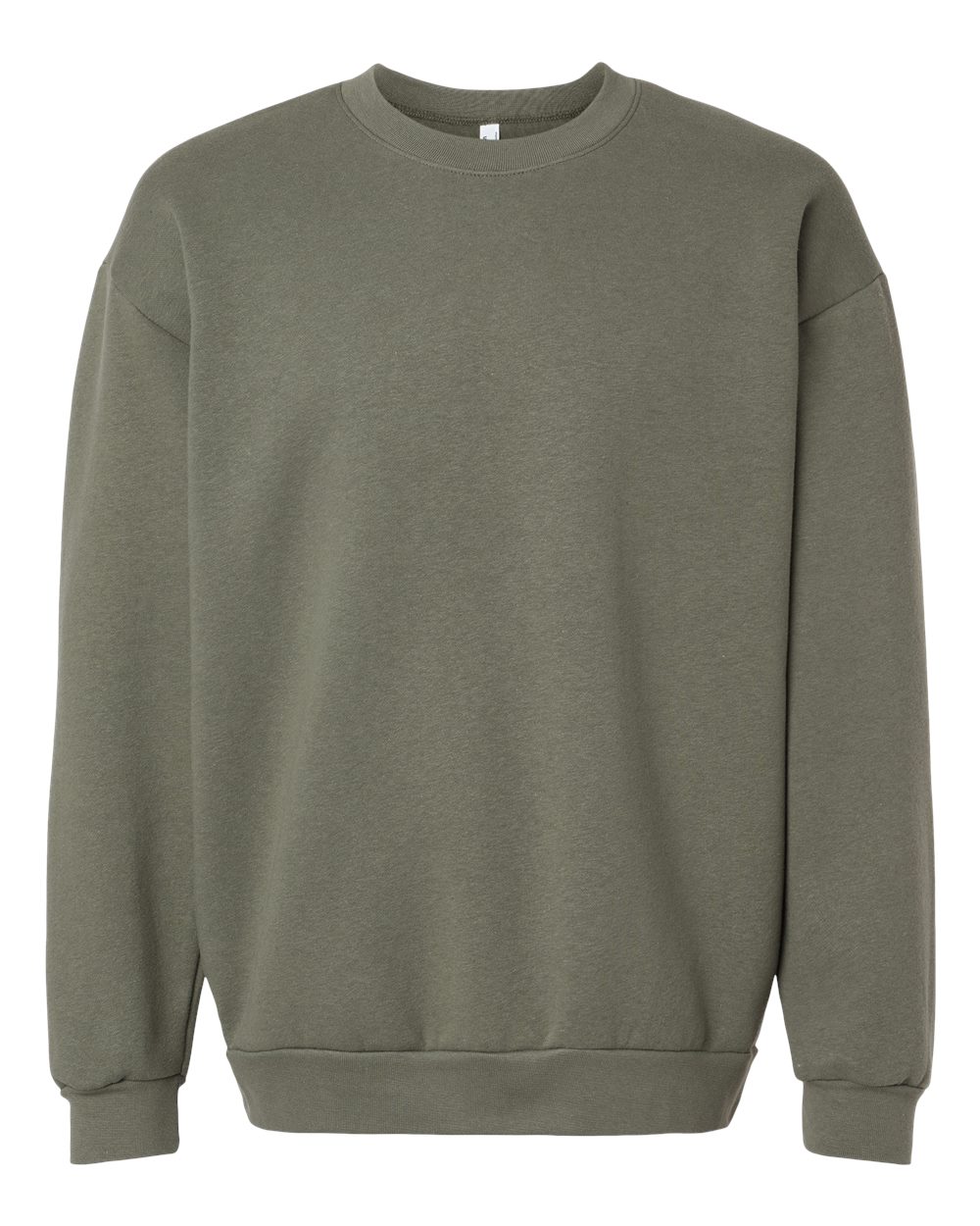 Front View of Lieutenant ReFlex Fleece Crewneck Sweatshirt - RF496