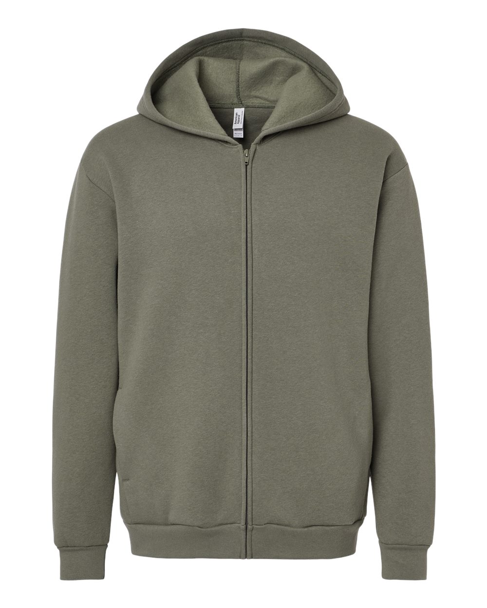 Front View of Lieutenant ReFlex Fleece Full-Zip Hoodie - RF497