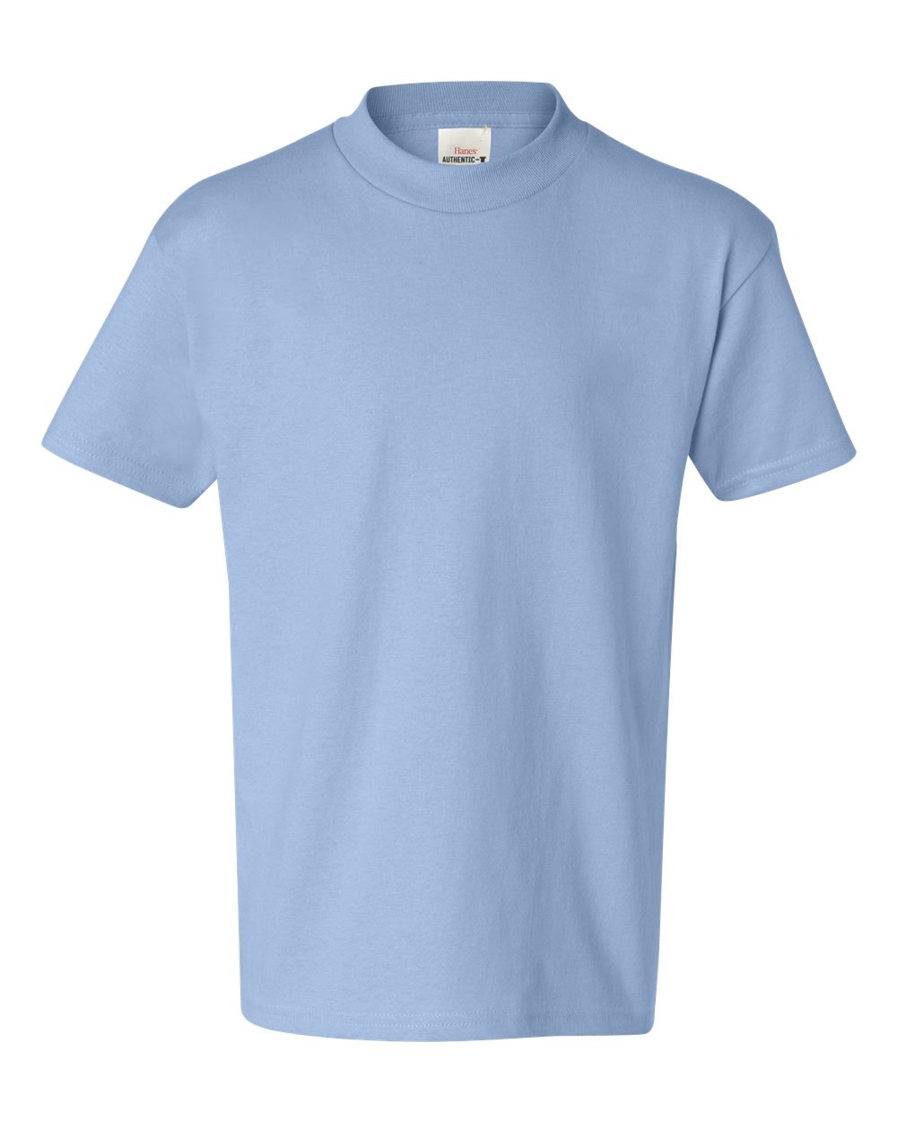 Light Blue Authentic Youth T-Shirt - 5450