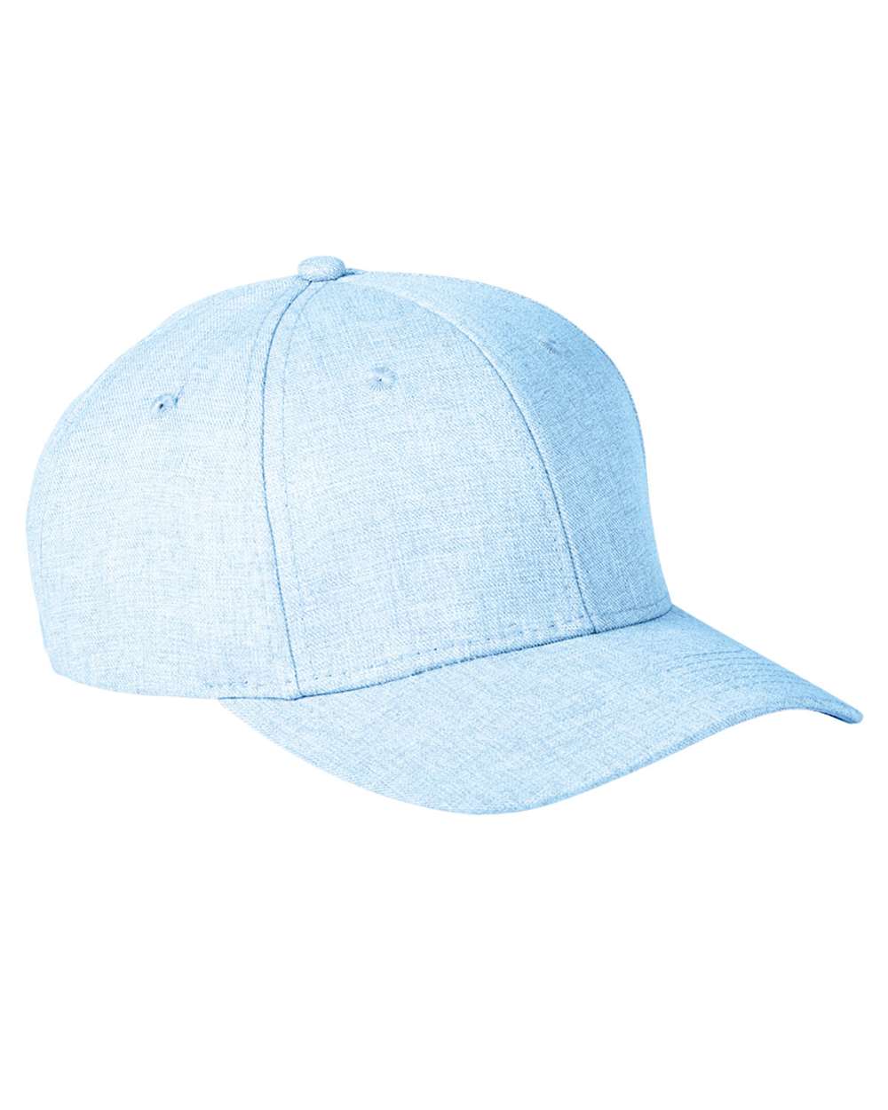 Front View of Light Blue Deluxe Cap - DX101
