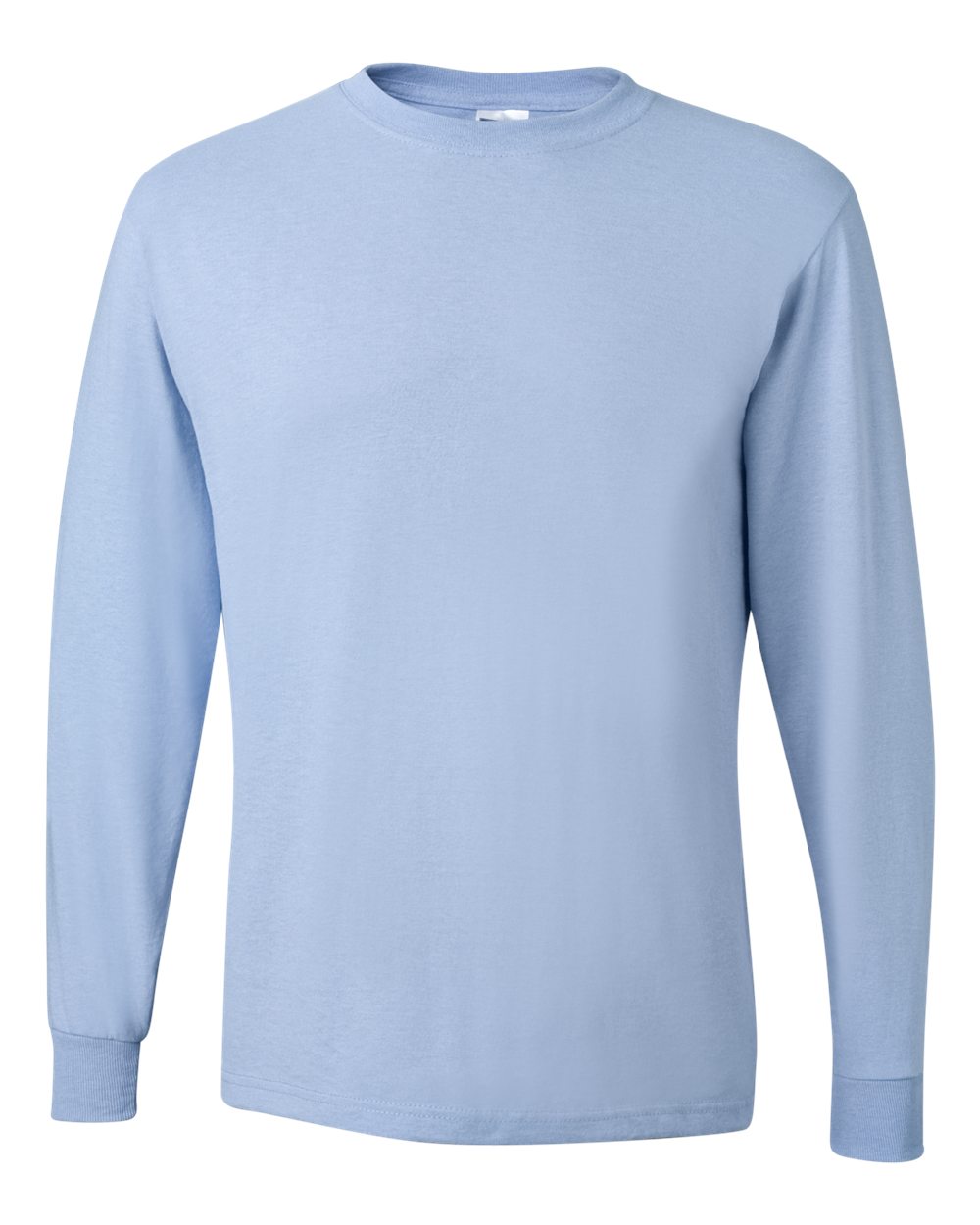 Light Blue Dri-Power® Long Sleeve 50/50 T-Shirt - 29LSR