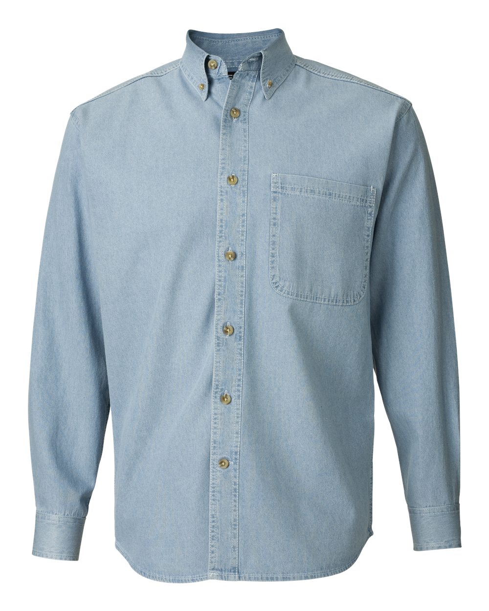 Light Denim Denim Shirt - 3211